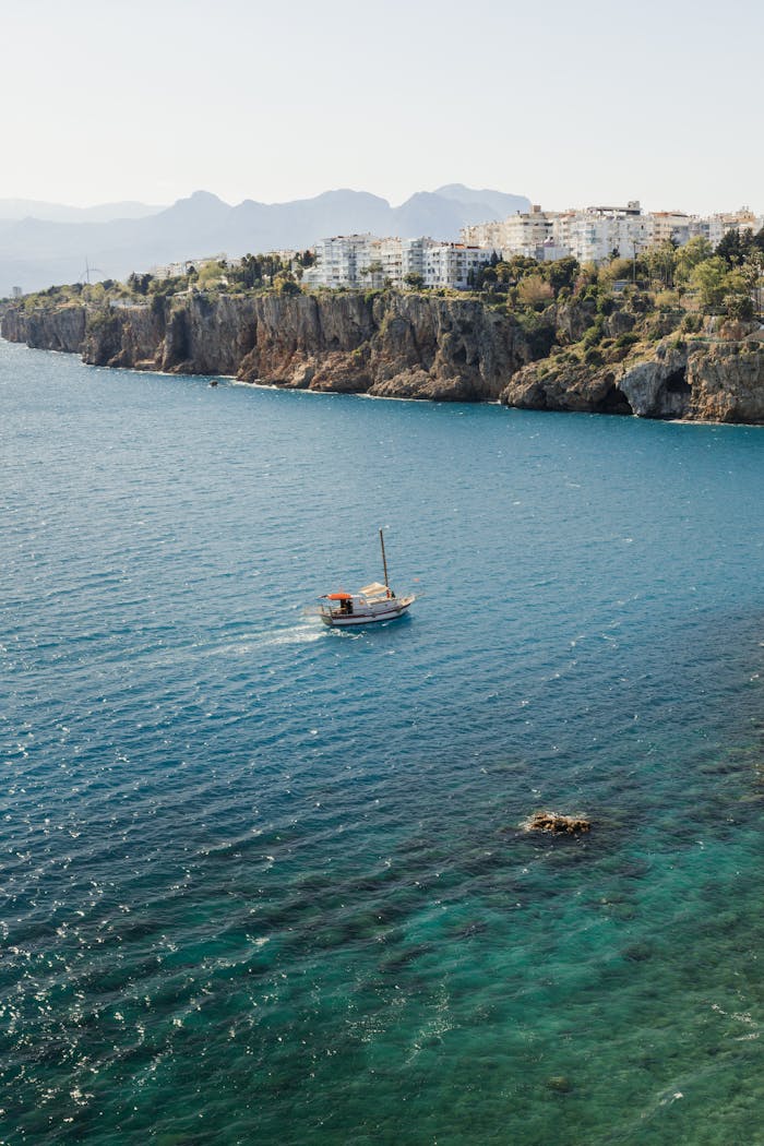 Free stock photo of 35mm, antalya, boat